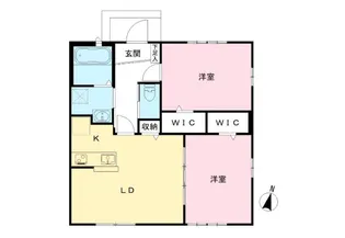 プラムコート(ZEH)【1階】の間取り