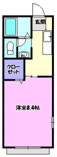 ラフィネ百合ヶ丘【2階】の間取り
