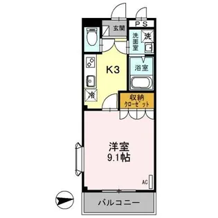 Jupiter【2階】の間取り