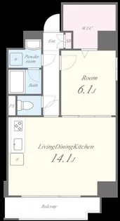 アンティエ メゾン【2階】の間取り