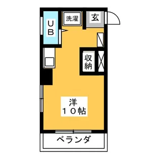 セントラルハイツ本山【2階】の間取り