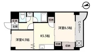 ニュー板橋ハイツ【4階】の間取り