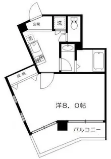 グリーンルーム代沢【2階】の間取り