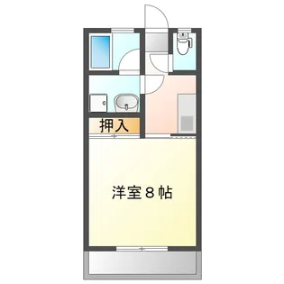 シティーパークF【2階】の間取り