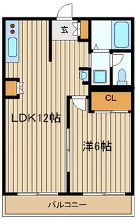 サマックスヴィレッジA【2階】の間取り