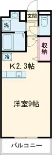 ルーナシティ【1階】の間取り