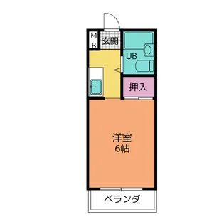 メゾン・ド・エクラ【2階】の間取り