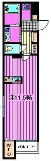 クレドール・イサム【2階】の間取り