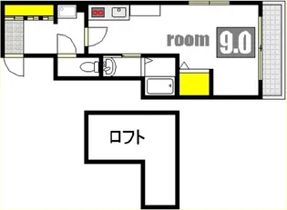 プロヴァンス宝町【3階】の間取り