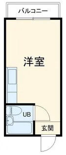 オリエントハイツ【3階】の間取り