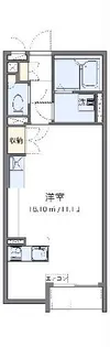 ミランダ唯【2階】の間取り