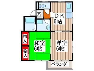 サンヒルズ【3階】の間取り