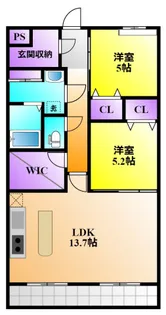 Cozy Three Style【1階】の間取り