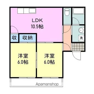 ソフィア壱番館【1階】の間取り