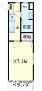 リエス上島【1階】の間取り