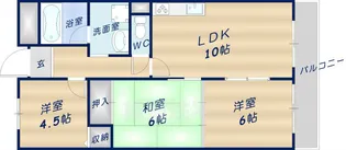 東亜シティプラザ【3階】の間取り