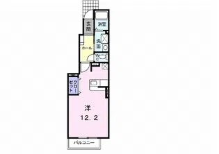 パインズデフィ II【1階】の間取り