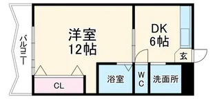 フローラル名東【3階】の間取り
