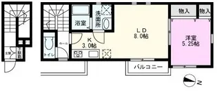 ベル・ツリー【2階】の間取り