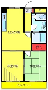 みなもとマンション2【3階】の間取り