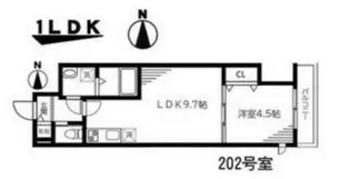 コンフォール王子神谷【2階】の間取り
