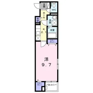 sole di fiore【1階】の間取り