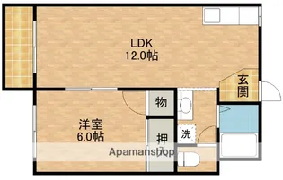 ポートヒルズ【2階】の間取り