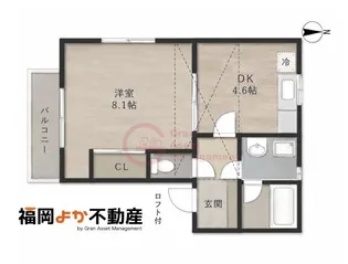 エグレット福浜【2階】の間取り