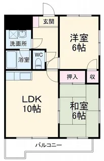 メゾン憧旛【3階】の間取り