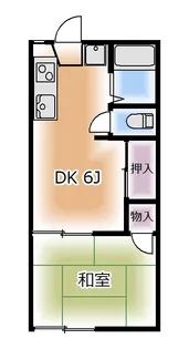 フォーブル山王【1階】の間取り