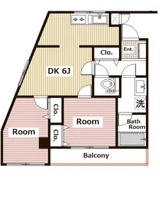 グレース代々木【2階】の間取り