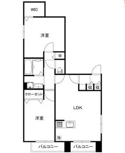 戸越B.I.G. RESIDENCE【3階】の間取り