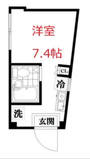 リプロン大森8【2階】の間取り
