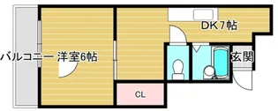 ポートパレス磯路【2階】の間取り