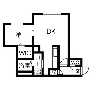 サンヴィレッジ琴似II【3階】の間取り