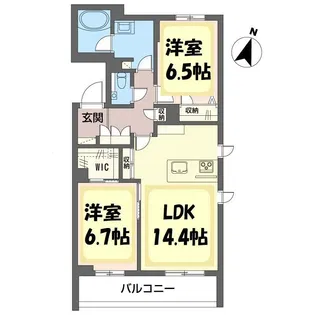 グランアベニール【3階】の間取り