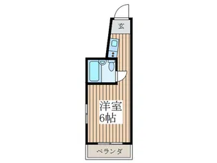 センチュリ-境南II【3階】の間取り