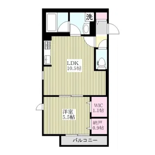 サンラポルテ【3階】の間取り