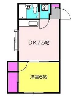 ルミエール昭栄【1階】の間取り