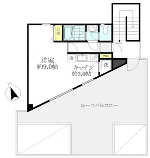 マ・メゾン吉祥寺東【3階】の間取り