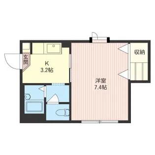 ヴィブレ立川【2階】の間取り