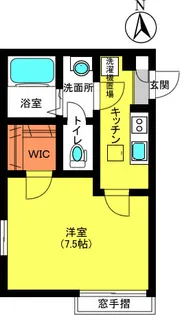タジマグリーンハイム【1階】の間取り