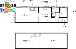 レガリア東小島【2階】の間取り
