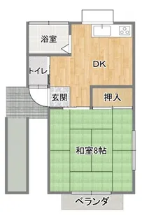 コーポみずほ【2階】の間取り