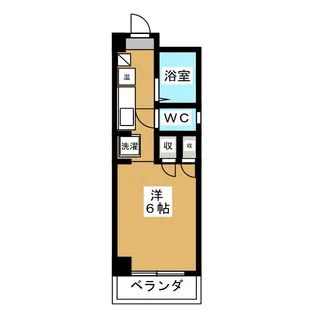 フジマンション中葛西【1階】の間取り