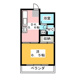 ウインズ庄内【3階】の間取り