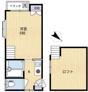 T・Iコーポ【1階】の間取り