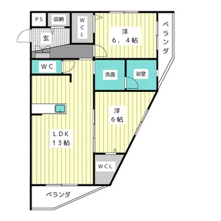 SANTEOIR(サンテワール)【3階】の間取り