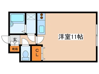 TDKビル【4階】の間取り