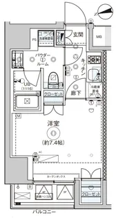 ドムス・スタイル浅草【2階】の間取り